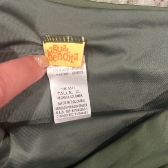 Agua Bendita bikini bottom. - Picture 3 of 3